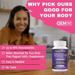 Liposomal NAD+ Softgels - Manufacturer 1200mg Anti-aging Muscle Recovery Immune