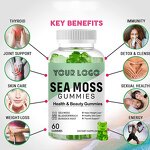Sea Moss Gummies - Manufacturer OEM Private Label Bladderwrack Burdock Thyroid