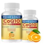 CoQ10 Capsules - Manufacturer Herbal 200mg Ubiquinol Vegan Heart Energy
