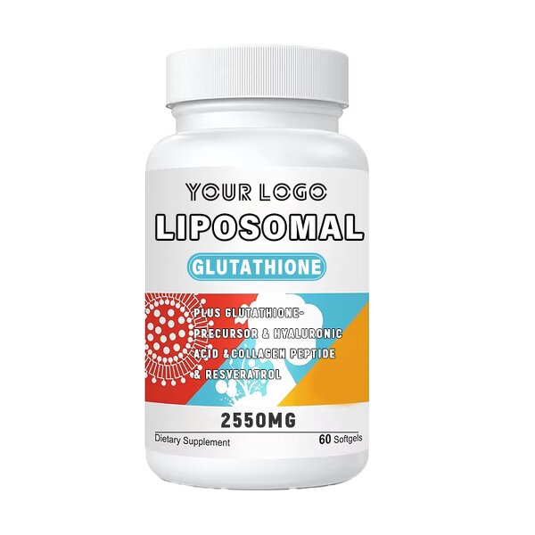 Glutathione Softgels - Manufacturer 2550mg Liposomal Resveratrol Collagen Aging
