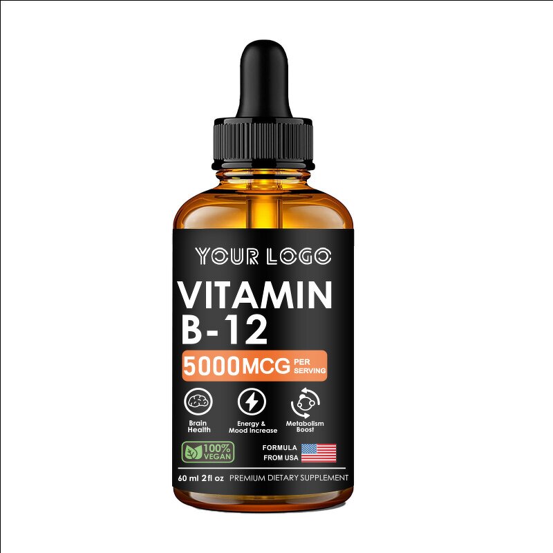 Vitamin B12 Drops - Manufacturer Wholesale B Complex 5000Mcg Mood Weight Loss