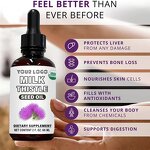 Milk Thistle Drops - Manufacturer OEM B12 Sublingual Anti-Fatigue Vegan Weight