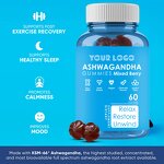 Ashwagandha Gummies - Manufacturer OEM Private Label Vegan Organic Sleep Vitamin