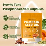Pumpkin Seed Oil - Manufacturer OEM Halal Hair Growth Softgel Private Label