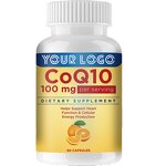 CoQ10 Capsules - Manufacturer Herbal 200mg Ubiquinol Vegan Heart Energy