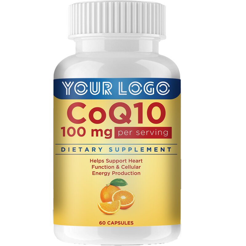 CoQ10 Capsules - Manufacturer Herbal 200mg Ubiquinol Vegan Heart Energy