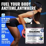 Creatine Gummies - Manufacturer OEM/ODM Pre Workout Muscle Growth Energy Gummy