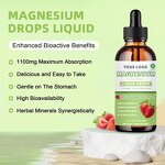 Magnesium Drops - Manufacturer Dietary Supplement Vegan Bone Mineral Liquid