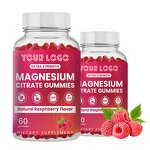 Magnesium Citrate Gummies - Manufacturer Herbal Raspberry Relaxation Muscle Bone