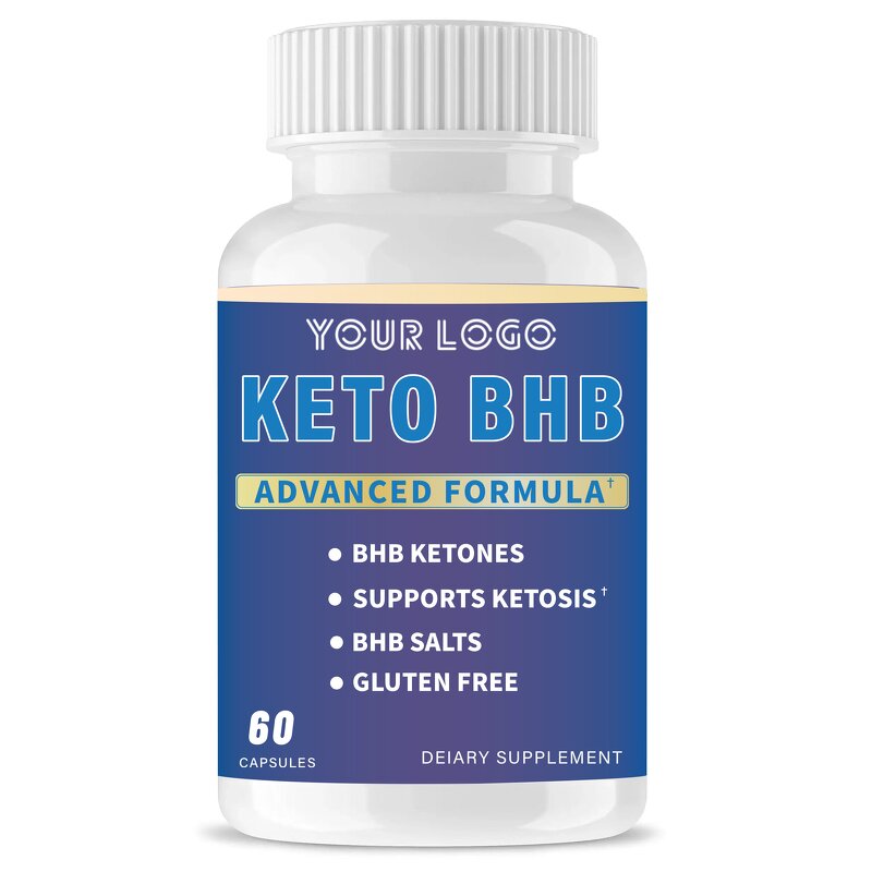 Keto Capsules - Manufacturer OEM BHB Fat Burn Weight Loss Slimming Supplement