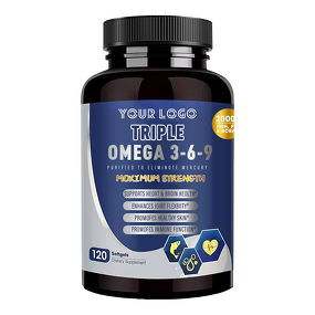 Omega 369 Softgels - Manufacturer OEM Cardiovascular EPA DHA Anti-Inflammatory