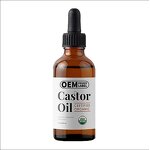 Castor Oil Drops - Manufacturer Herbal Cold Pressed Eyelash Eyebrow Skin Hair