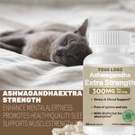 Ashwagandha Capsules - Manufacturer Custom KSM 66 3000mg Sleep Stress Energy