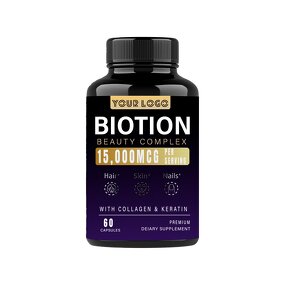 Biotin Collagen Capsules - Manufacturer Custom Keratin Fish Skin Hair Nails