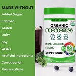 Organic Greens Powder - Manufacturer OEM 50Superfoods 1B Probiotics Gut Health