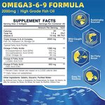 Omega 369 Softgels - Manufacturer OEM Cardiovascular EPA DHA Anti-Inflammatory