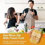 Sea Moss Gel - Manufacturer Fresh Fruit Vitamins Skin Hair Nails Energy Metabolism
