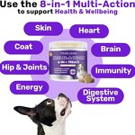 Dog Vitamin Chews - Manufacturer OEM 8-in-1 Digestion Joint Skin Hair Health