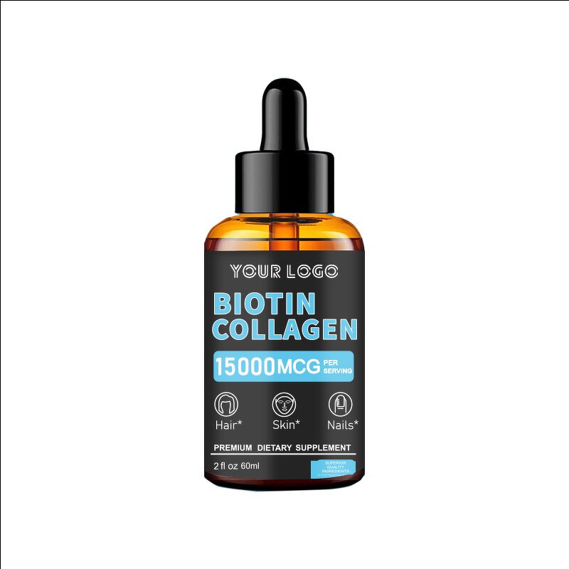 Biotin Collagen Drops - Manufacturer Liquid Hair Growth B7 Anti-Aging Skin Nails