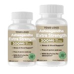 Ashwagandha Capsules - Manufacturer Custom KSM 66 3000mg Sleep Stress Energy