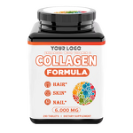 Collagen Tablets - Manufacturer Advanced 6000mg Vitamin C Skin Hair Nails Adult