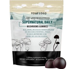 Mushroom Gummies - Manufacturer OEM/ODM Sugar Free Ashwagandha Reishi Immunity