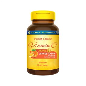 Vitamin C Tablets - Manufacturer Hot Selling 60Ct Antioxidant Immune Support