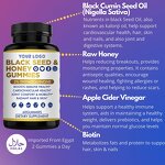 Black Seed Oil Gummies - Manufacturer Private Label Organic 60Pc Maca Honey