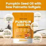 Pumpkin Seed Oil - Manufacturer OEM Halal Hair Growth Softgel Private Label