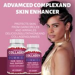 Collagen Gummies - Manufacturer Vegan Berry Skin Hair Nails Anti-Aging Hydration