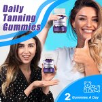 Tanning Gummies Manufacturer - Factory Price with Beta-Carotene Lycopene