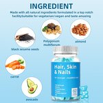 Hair Growth Gummies Manufacturer - Biotin Bear for Skin Nails & Keratin