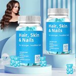 Hair Growth Gummies Manufacturer - Biotin Bear for Skin Nails & Keratin
