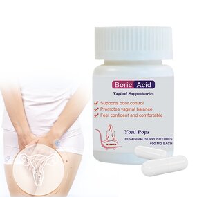 Boric Acid Capsules Manufacturer - Hot Sale Yoni Pops Natural Detox Suppositories