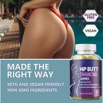 Hip Enhancement Gummies Manufacturer - Private Label Lifting Butt Booster Maca