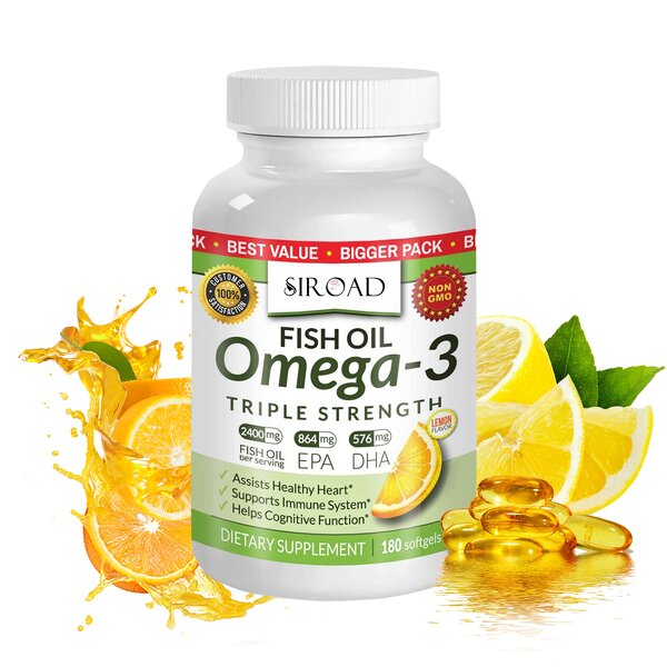 Fish Oil Softgel Manufacturer - with EPA & DHA for Brain & Beauty