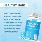 Hair Growth Gummies Manufacturer - Biotin Bear for Skin Nails & Keratin