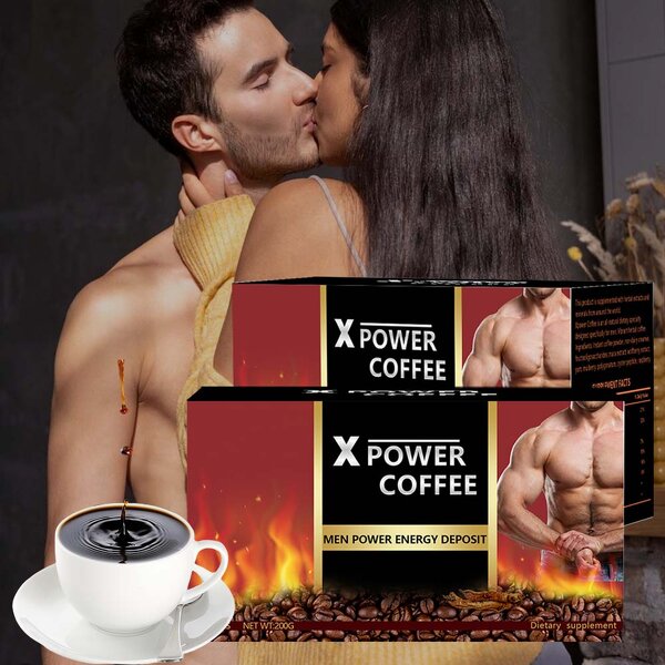 Maca Black Coffee Manufacturer - Private Label X-Power Max Energy for Men