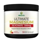 Magnesium Glycinate Powder - Manufacturer 300mg Raspberry Lemon Sleep Stress