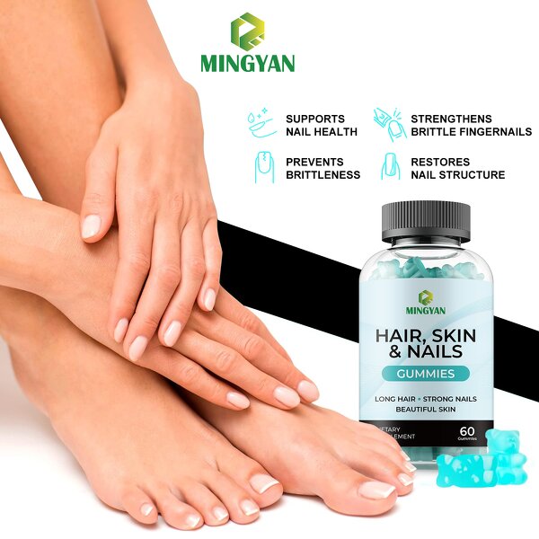 Biotin Keratin Gummies - Manufacturer OEM ODM Natural Hair Skin Nails Growth