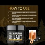 Shilajit Resin - Manufacturer OEM/ODM 600mg 80%Fulvic 85+Trace Cognitive