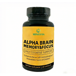Alpha GPC Capsules - Manufacturer GMP Natural Nootropic Brain Memory Focus Boost