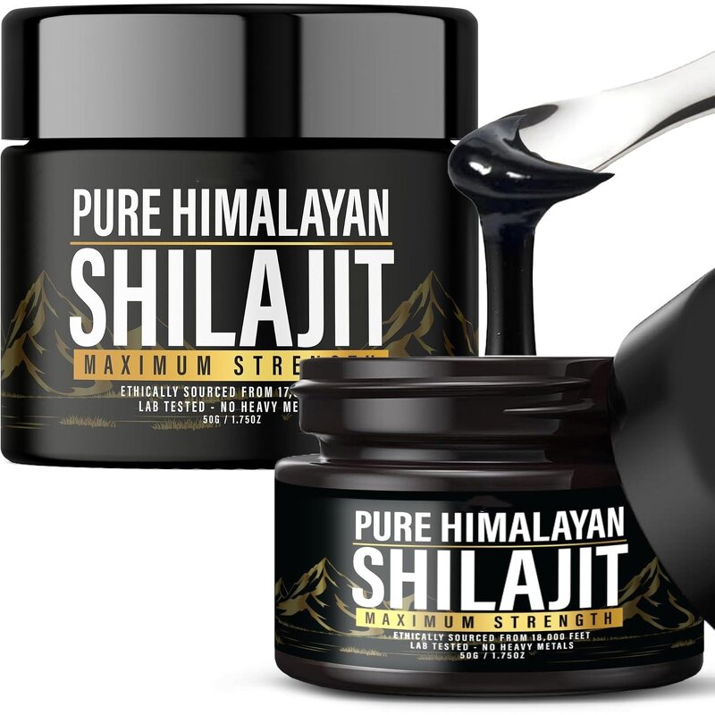 Shilajit Resin - Manufacturer OEM/ODM 600mg 80%Fulvic 85+Trace Cognitive