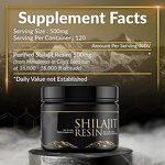 Shilajit Resin - Manufacturer Private Label Himalayan 85+Trace 75%Fulvic Acid