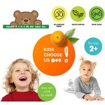 Kids Multivitamin Gummies - Manufacturer OEM/ODM Immune Bone Plant-Based C & D