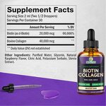 Biotin Collagen Drops - Manufacturer Private Label Hair Growth Nail Strength