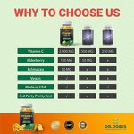 Vitamin C Supplement - Manufacturer Private Label 2000mg Elderberry Echinacea