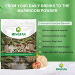 Mushroom Powder - Manufacturer OEM/ODM 10-in-1 Beta-Glucans>35% Immune Cognitive