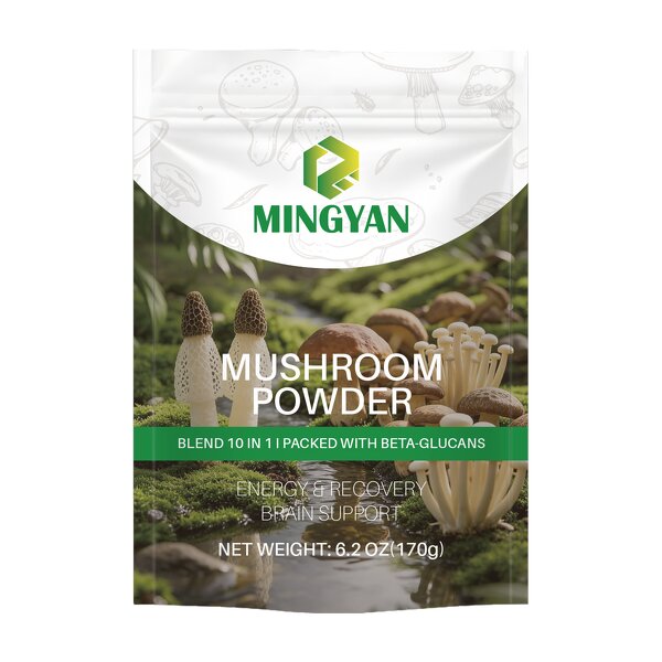 Mushroom Powder - Manufacturer OEM/ODM 10-in-1 Beta-Glucans>35% Immune Cognitive