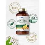 Vitamin C Caplets - Manufacturer 1000mg Wild Rose Hips Non-GMO Immune 500Ct